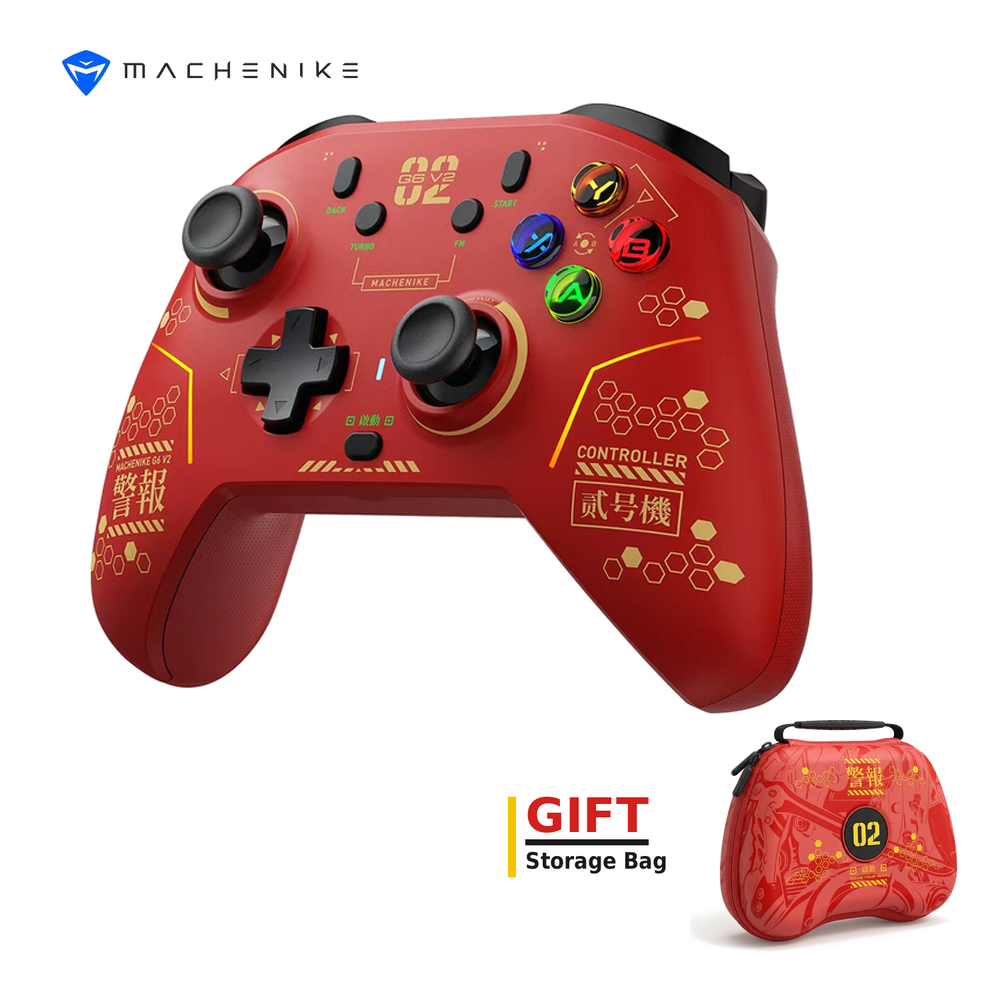 Gaming Keyboard Hall Effect - MACHENIKE G6V2 ไตรโหมดเกมแพดคอนโทรลเลอร์ไร้สายสำหรับนินเทนโดสวิตช์ 2 TMR จอยสติ๊ก
