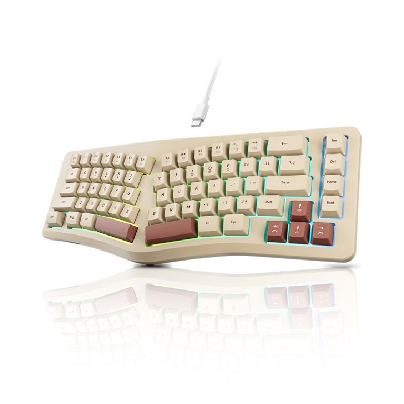 Gaming Keyboard Not Typing - คีย์บอร์ดเกมมิ่ง A86 แบบแยกส่วน ออกแบบตามหลักสรีรศาสตร์ มีไฟแบ็คไลท์ ให้ความรู้สึกเหมือนคีย์บอร์ดกลไก