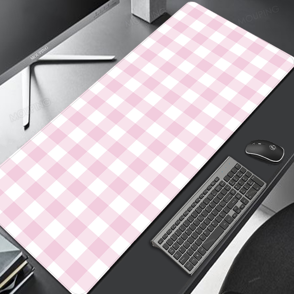 ตาข่ายสีชมพูเมาส์ Pad Kawaii น - Gaming Keyboard Mouse Combo บทวิจารณ์และราคา