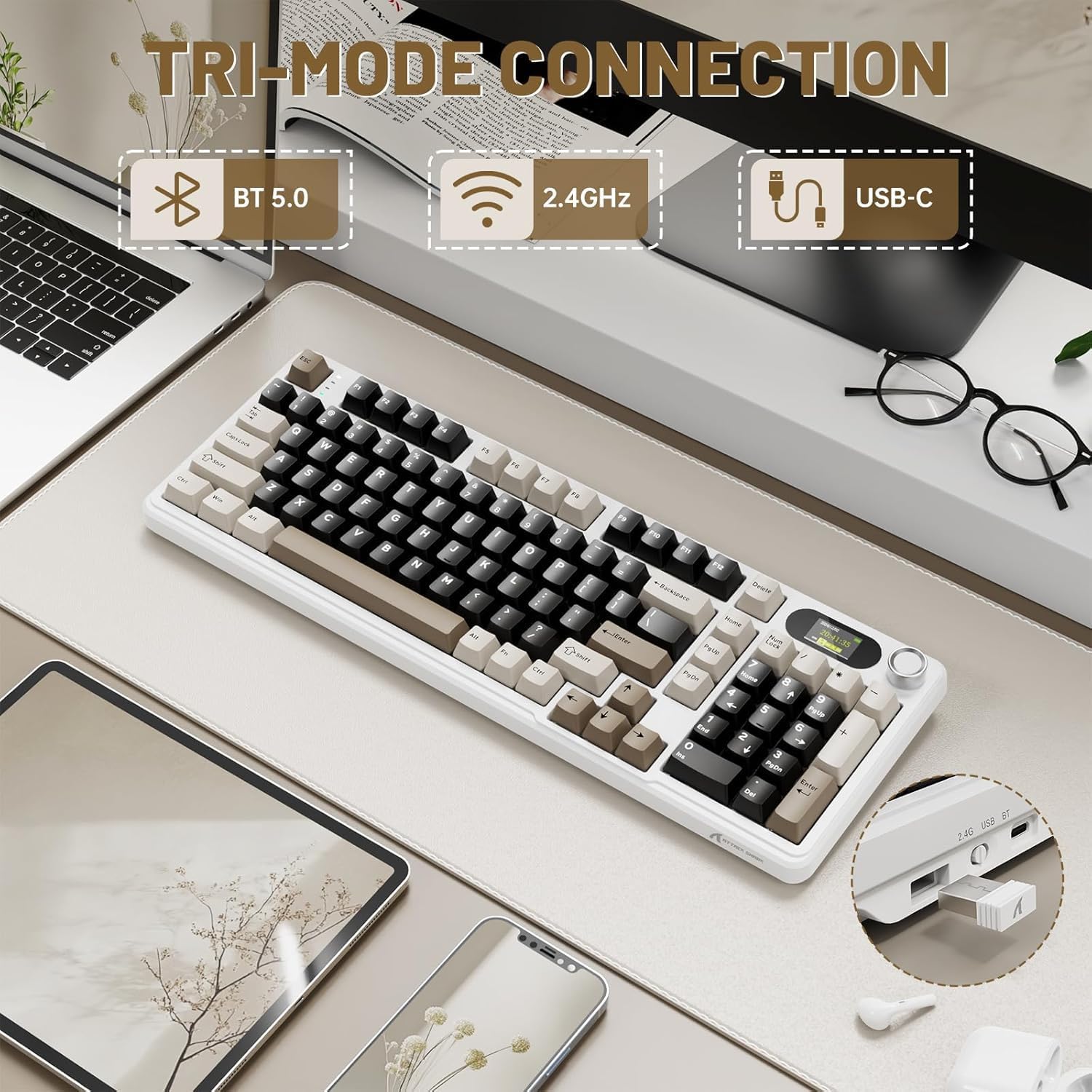 ATTACK SHARK X98Pro คีย์บอร์ดไ - Keyboard Gaming Mac บทวิจารณ์และราคา