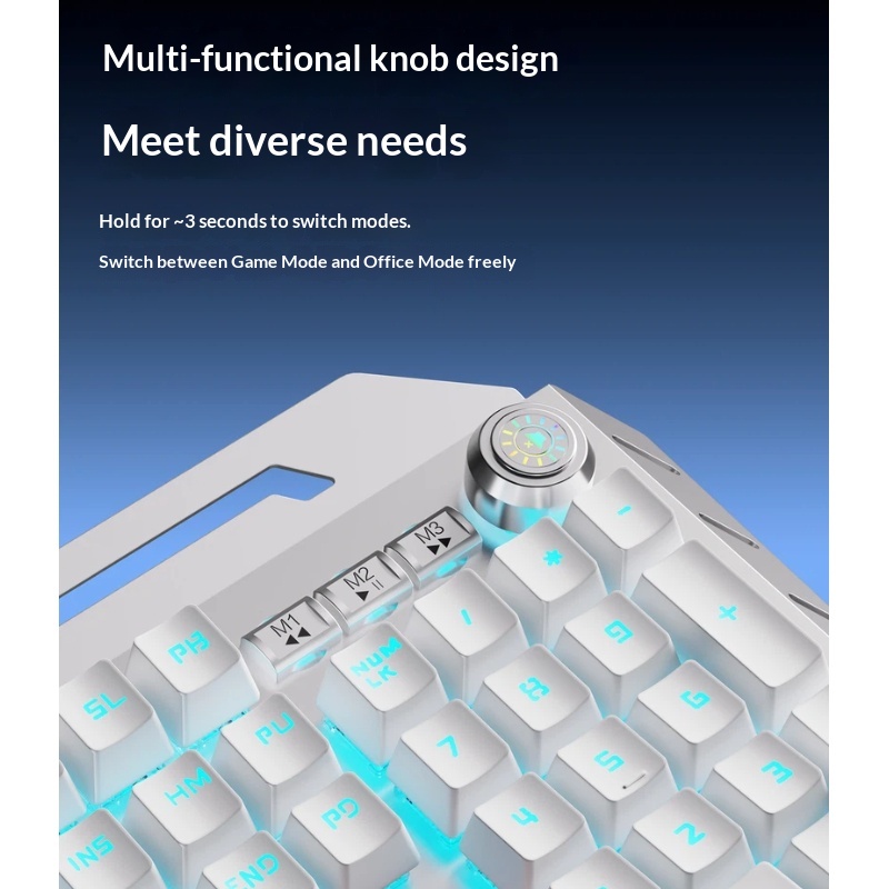 ชุดคีย์บอร์ดเกมมิ่งไร้สาย Ewea - Keyboard Gaming Mac บทวิจารณ์และราคา