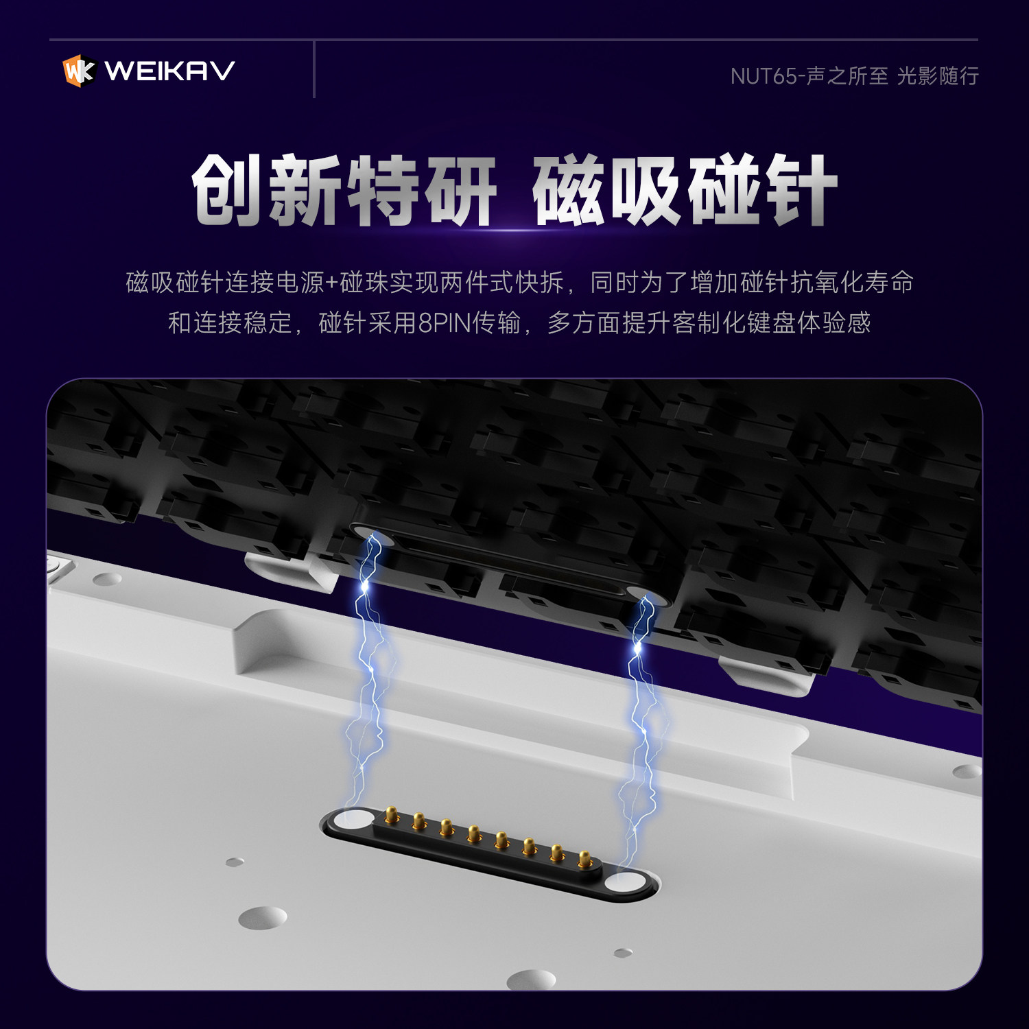 ใหม่วีคาฟ นัท 65 อลูมิเนียมคีย - Gaming Keyboard Nearby บทวิจารณ์และราคา
