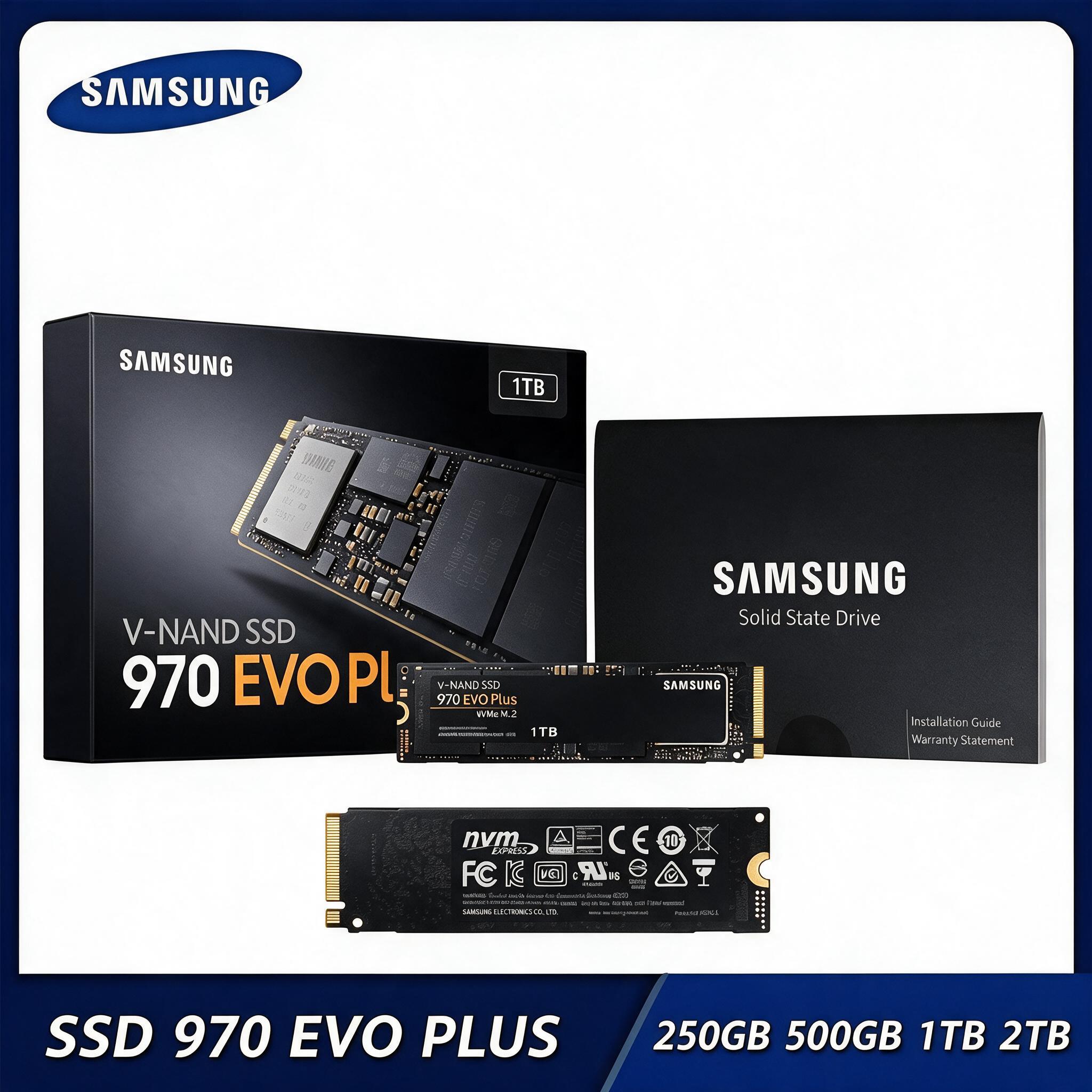 SAMSUNG 970 EVO Plus 500GB 1TB - Samsung Ssd Evo 870 บทวิจารณ์และราคา