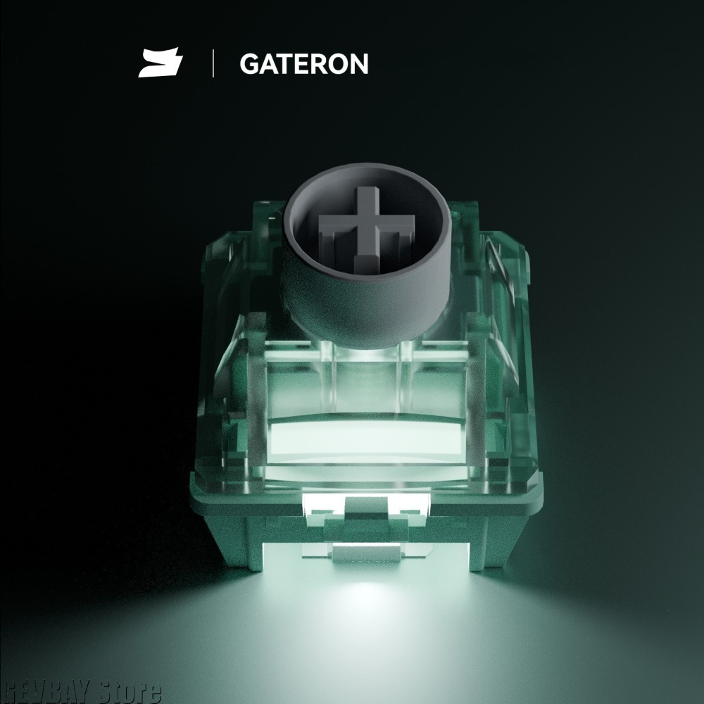 สวิตช์ GATERON Magnetic Jade U - Gaming Keyboard Hall Effect บทวิจารณ์และราคา