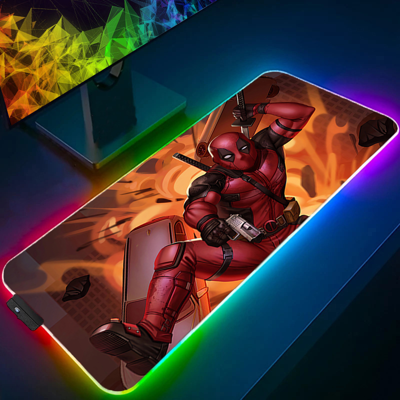 แผ่นรองเมาส์ LED สำหรับเล่นเกม - Gaming Keyboard Theme บทวิจารณ์และราคา