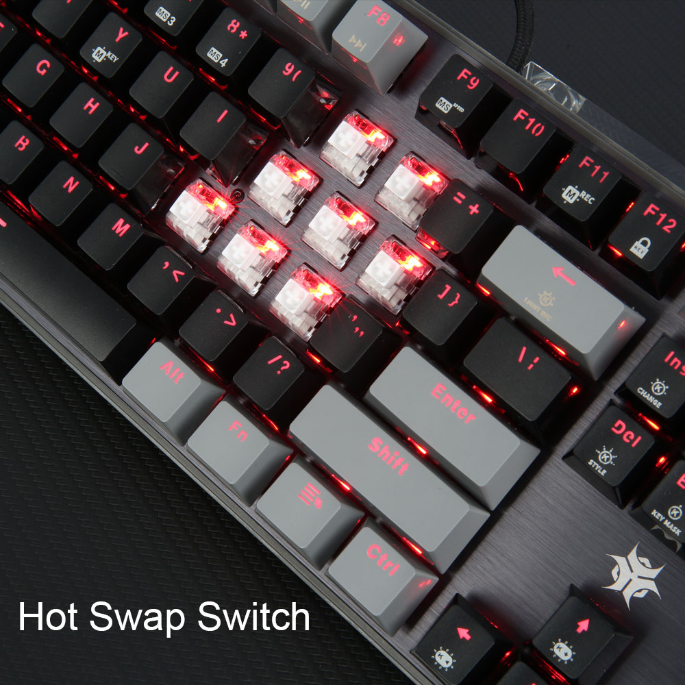 HEXGEARS GK715S คีย์บอร์ดแบบกล - Keyboard Gaming Mac บทวิจารณ์และราคา