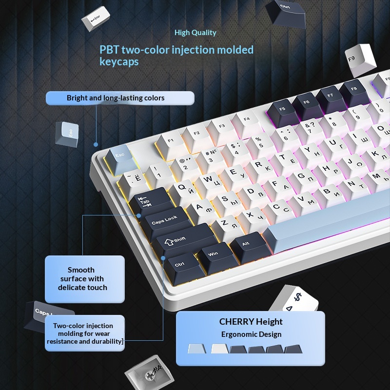 Furycube Rx75 Pro Tri Mode คีย - Gaming Keyboard Not Typing บทวิจารณ์และราคา