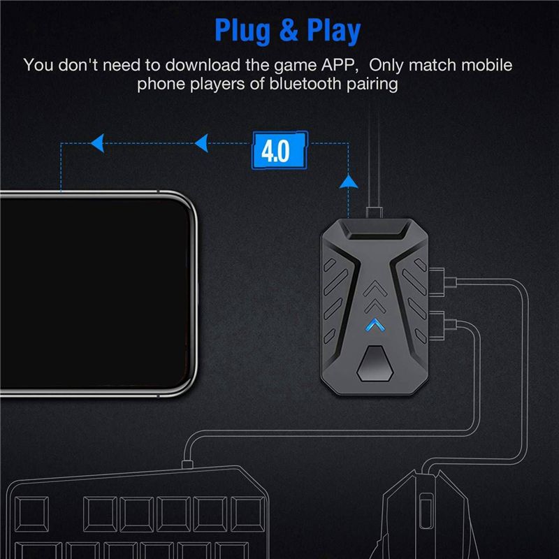 SQPP-2X ตัวแปลงคีย์บอร์ดและเมา - Gaming Keyboard Not Typing บทวิจารณ์และราคา