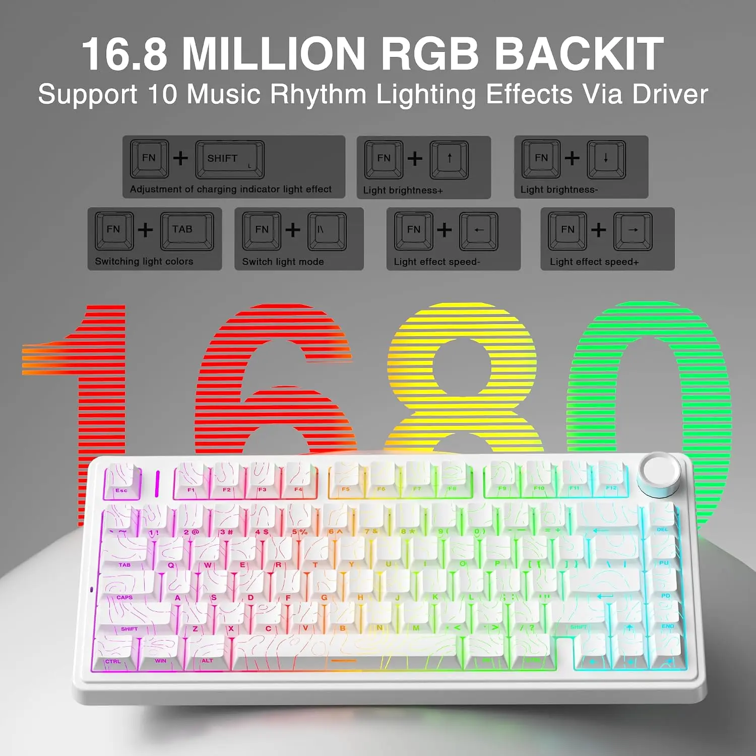 AULA F75 HE คีย์บอร์ดแม่เหล็ก  - Gaming Keyboard Hall Effect บทวิจารณ์และราคา