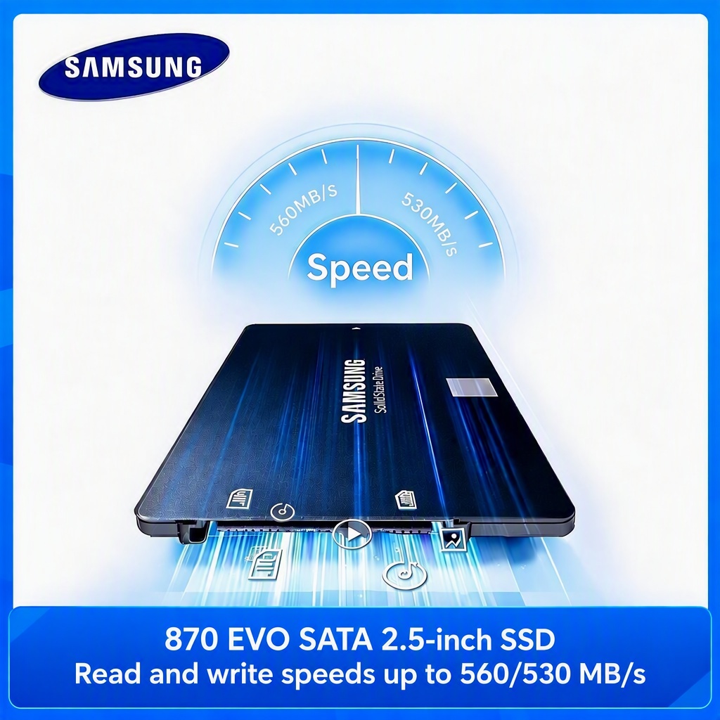 SAMSUNG SSD 870 EVO ฮาร์ดดิสก์ - Samsung Ssd Evo 870 บทวิจารณ์และราคา