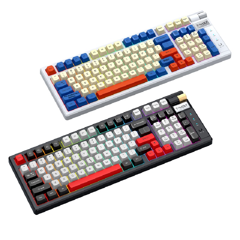 คีย์บอร์ดแบบกลไกสไตล์เรโทร ทริ - Gaming Keyboard Not Typing บทวิจารณ์และราคา